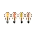 Paulmann WIFI LED Smart light bulb RGBW ZigBee controllable E27 6,3W 470lm 2200-6500K CRI 80-89 dimmable