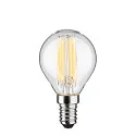 Paulmann filament lamp drop ECO-LINE DROP switchable P45 clear E14 4W 840lm 3000K 360° CRI >80  clear