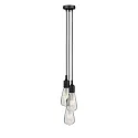 Paulmann Pendant luminaire NEORDIC KETIL, 3 flames, 3x E27 max. 20W, black