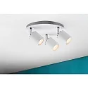 Paulmann Paulmann Spot Tube 3 flames white/chrome, excl. Lamp, max. 10W GU10