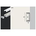 Paulmann MaxLED / Your LED Strip Base Alu Profile with diffuser, 200cm, alu anodized / cover satin