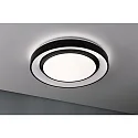 Paulmann wall and ceiling luminaire RAINBOW DYNAMIC large, tunable white, RGB IP20, black, white dimmable