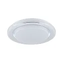Paulmann wall and ceiling luminaire RAINBOW DYNAMIC small, tunable white, RGB IP20, chrome, white dimmable