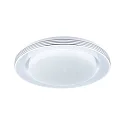 Paulmann wall and ceiling luminaire RAINBOW DYNAMIC small, tunable white, RGB IP20, chrome, white dimmable