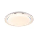 Paulmann wall and ceiling luminaire RAINBOW DYNAMIC large, tunable white, RGB IP20, chrome, white dimmable