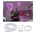 Paulmann NEON COLORFLEX LED Light tube, 100cm, USB-5V DC, 4.5W 10lm, pink