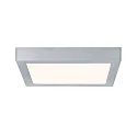 LED Ceiling luminaire LUNAR LED Wall luminaire, 300x300mm, 17,2W, 230V, chrome matt