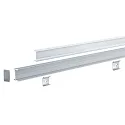 Paulmann Paulmann Square Profile with diffuser, anodized aluminum, 200cm