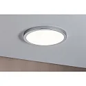 Paulmann Atria LED Panel round 22W, dimmable, chrome matt