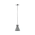 Paulmann Pendant luminaire Cameo IP44 1 flame concrete/chrome