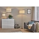 Paulmann Paulmann Tessa Pendant luminaire creme/brushed iron E27 max. 60W