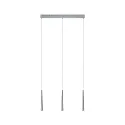 Paulmann LED Pendant luminaire Gutta brushed aluminum
