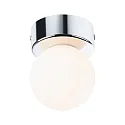 wall and ceiling luminaire GOVE G9 IP44, chrome, mat 