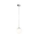 pendant luminaire GOVE IP44, chrome 