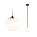 Paulmann pendant luminaire GOVE IP44, black 