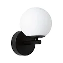 Paulmann wall luminaire GOVE IP44, black 
