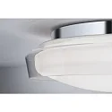 Paulmann wall and ceiling luminaire LUENA IP44, chrome, mat 