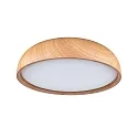 Paulmann bath luminaire OKA CCT Switch, switchable IP44, wood, mat 