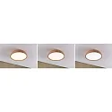 Paulmann bath luminaire OKA CCT Switch, switchable IP44, wood, mat 