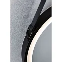 Paulmann mirror with lighting MIRO Ø 40CM round, tunable white, with suspension kit IP44, black matt 