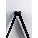 Paulmann mirror with lighting MIRO Ø 40CM round, tunable white, with suspension kit IP44, black matt 