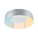 bath luminaire CASCA CCT Switch, switchable IP44, aluminum matt 