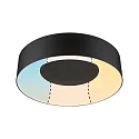 bath luminaire CASCA CCT Switch, switchable IP44, black matt 