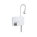 Paulmann reading lamp HALINA LED with USB connection IP20, white 