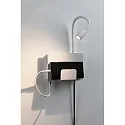 Paulmann reading lamp HALINA LED with USB connection IP20, white 