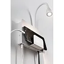 Paulmann reading lamp HALINA LED with USB connection IP20, white 