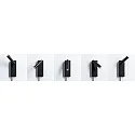 Paulmann reading lamp HULDA LED with USB connection IP20, black dimmable