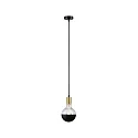 pendant luminaire RAVI IP44 adjustable E27 IP44, gold, black