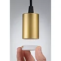 pendant luminaire RAVI IP44 adjustable E27 IP44, gold, black