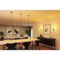 pendant luminaire RAVI IP44 adjustable E27 IP44, gold, black