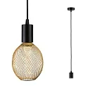 Paulmann pendant luminaire RAVI IP44 adjustable E27 IP44, black