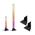 Paulmann light bar BASE set of 2, vertacal, black