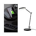 Paulmann LED Table lamp NUMIS with Qi charging functionn, 11W Tunable White, dimmable, black