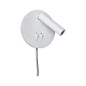 Paulmann reading lamp TABARI LED adjustable, indirect IP20, chrome, metal, white 