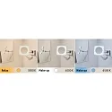 Paulmann mirror with lighting JORA LED square, with switch, with jointed arm, CCT Switch, with plug IP44, chrome, white 