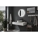 Paulmann mirror with lighting MIRRA LED Ø 60CM round, CCT Switch, with touch dimmer, with heating function IP44, white matt dimmable