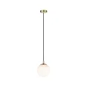 Paulmann Paulmann Neordic Menja Pendant luminaire E27, max. 20W white/brass brushed