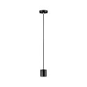 Paulmann Marble Pendant luminaire NEORDIC NORDIN, E27 max. 20W, handmade, black / copper matt