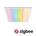 Paulmann LED panel AMARIS LED short, RGBW, ZigBee controllable, dimmable 36W 2400lm RGB + 2700K CRI >80