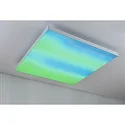 Paulmann LED panel VELORA RAINBOW large, square, RGBW, dimmable 31W 2820lm RGB + 3000K CRI >80
