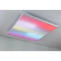 Paulmann LED panel VELORA RAINBOW large, square, RGBW, dimmable 31W 2820lm RGB + 3000K CRI >80