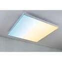 Paulmann LED panel VELORA RAINBOW large, square, RGBW, dimmable 31W 2820lm RGB + 3000K CRI >80