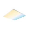 Paulmann LED panel VELORA RAINBOW large, square, RGBW, dimmable 31W 2820lm RGB + 3000K CRI >80