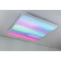 Paulmann LED panel VELORA RAINBOW large, square, RGBW, dimmable 31W 2820lm RGB + 3000K CRI >80
