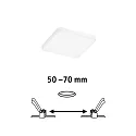 Paulmann recessed luminaire VARIFIT VENULA EDGE IP44, white  6W 500 | 750lm 4000K CRI >80