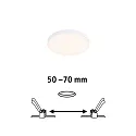 Paulmann recessed luminaire VARIFIT VENULA EDGE IP44, white dimmable 6W 450 | 700lm 3000K CRI >80